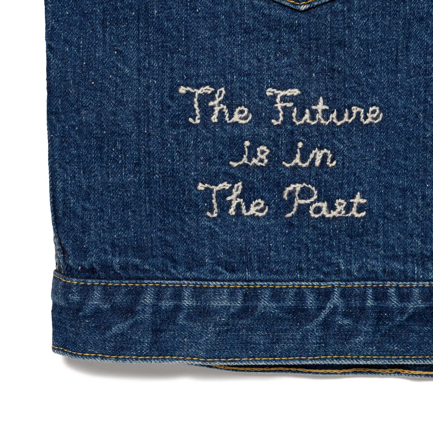Human Made Buttoned Denim Jacket In Blue