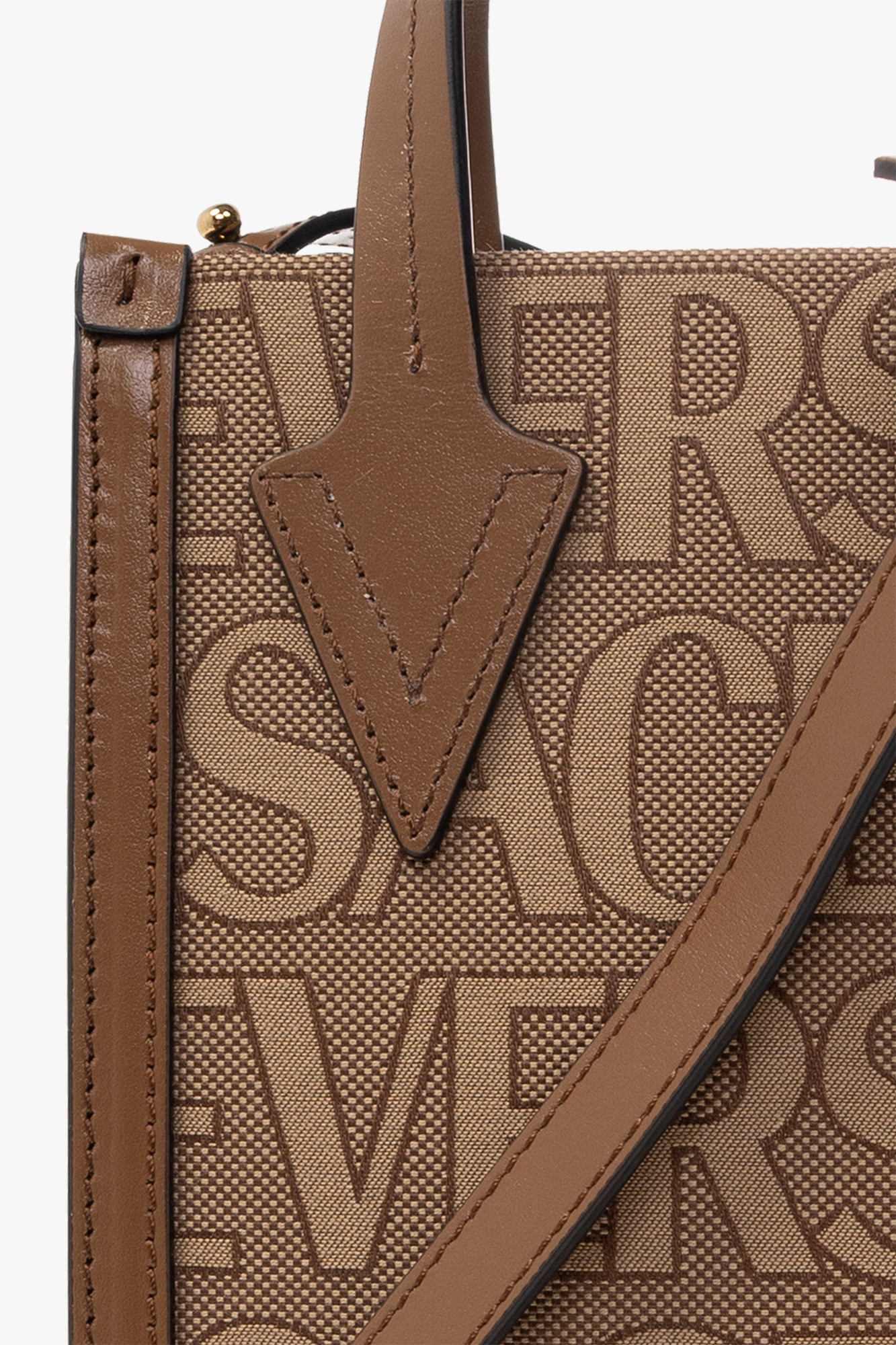 VERSACE VERSACE ALLOVER CROSSBODY BAG