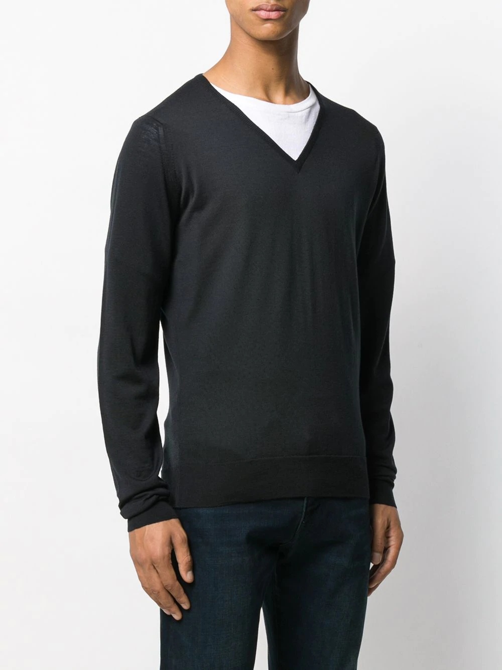 John Smedley Blenheim Sweatshirt In Black