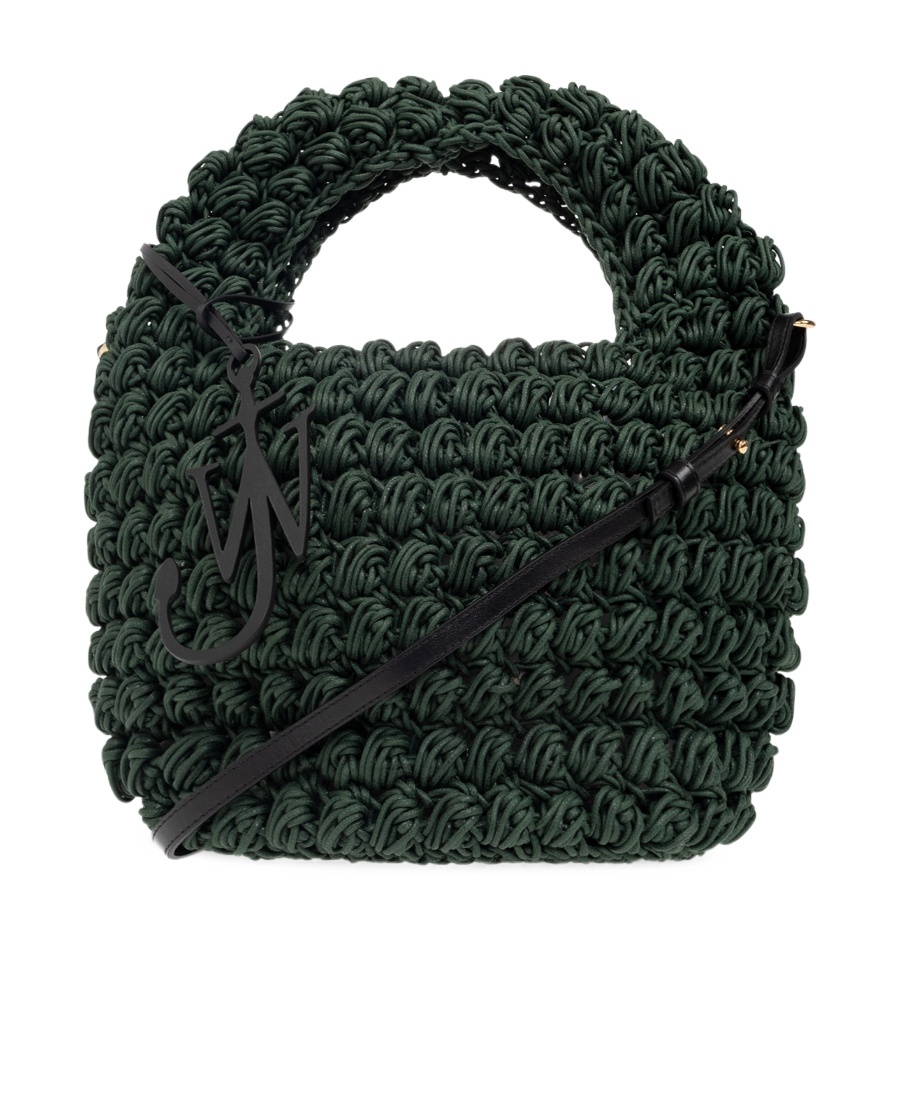 Jw Anderson Knotted-detail Tote Bag In Black