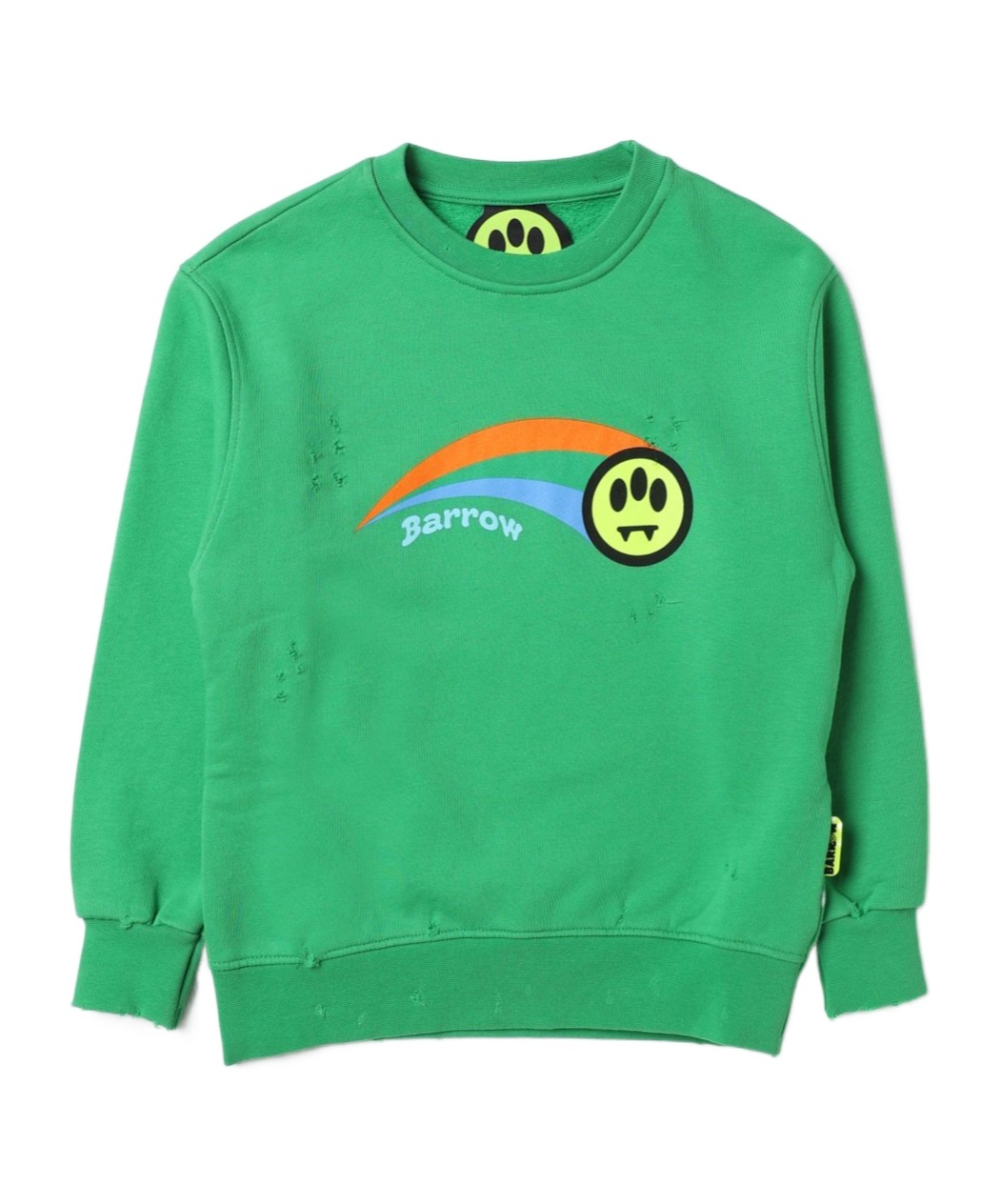 Barrow Long-sleeved Pullover Hoodie In Green