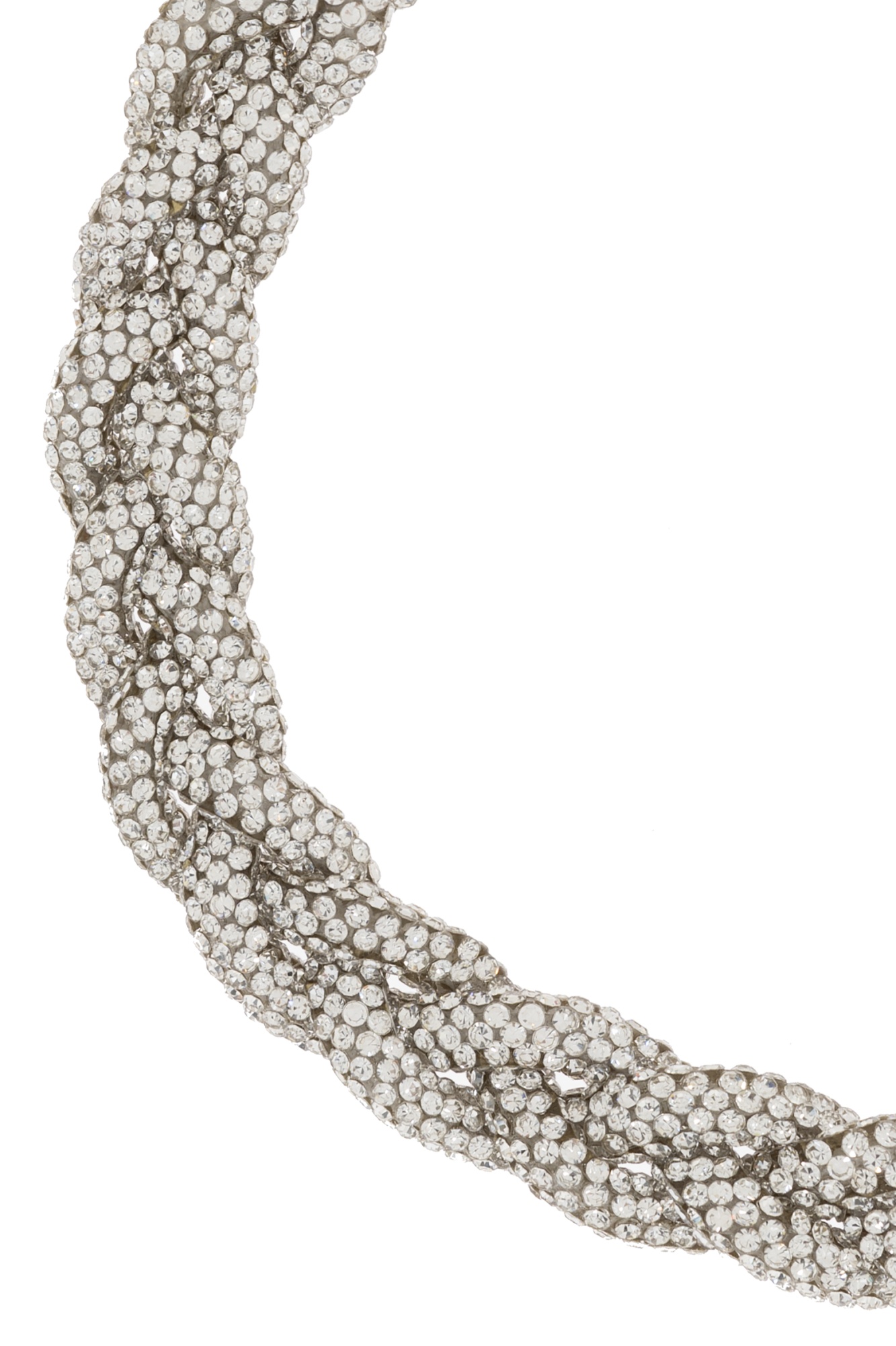 Isabel Marant Weaving Neck Chain In Gray