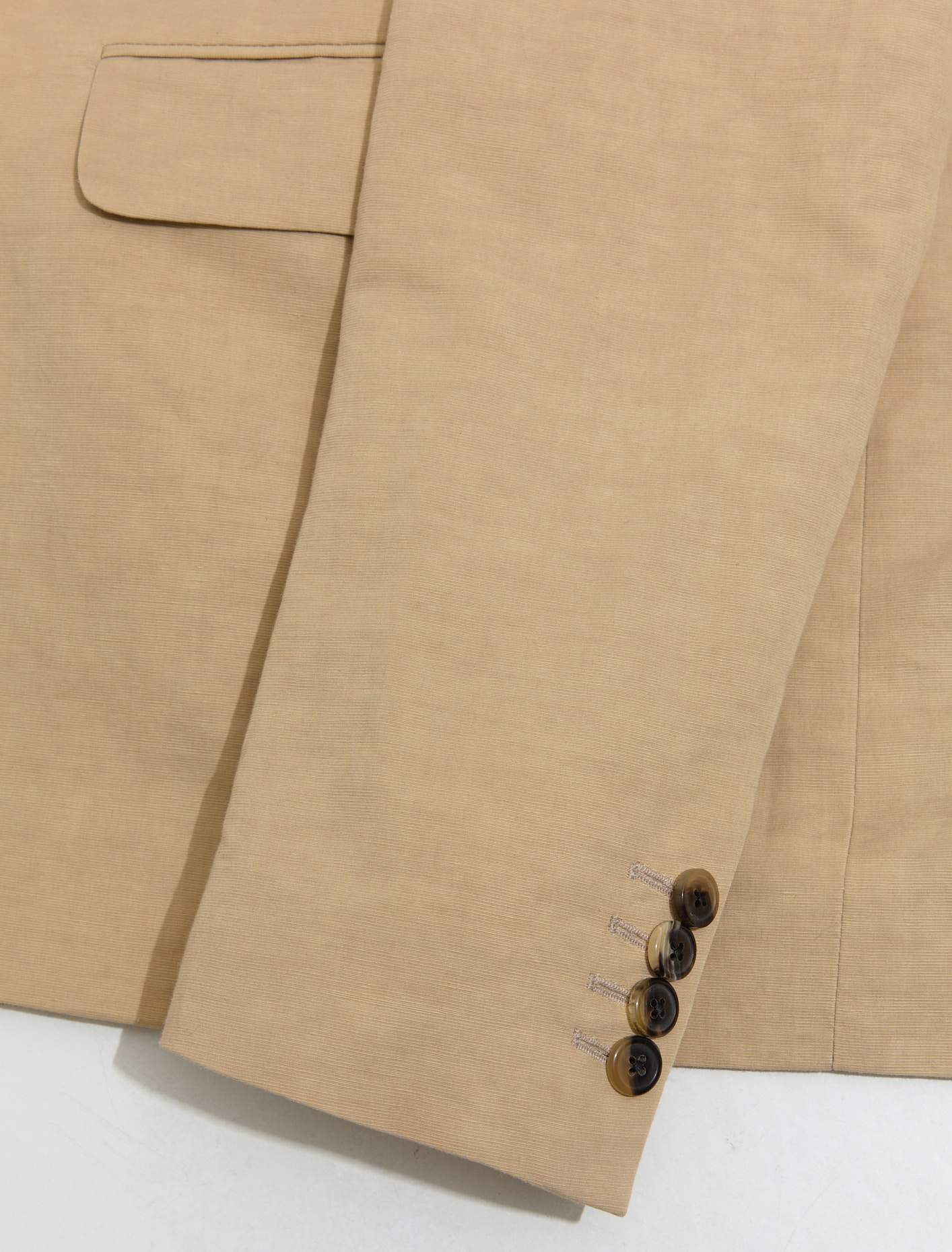 Dries Van Noten Long-sleeved Suit Coat In Nude