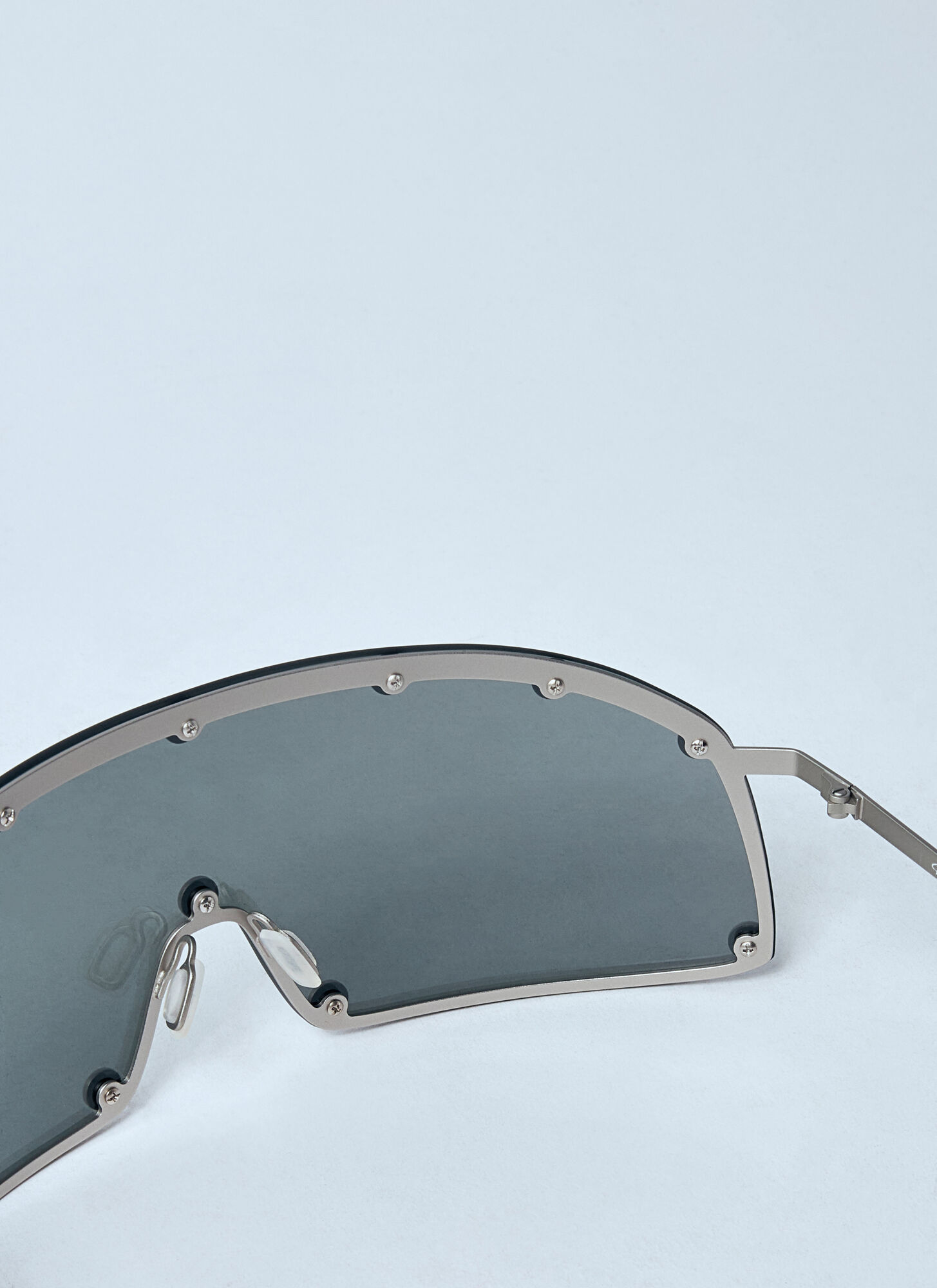 Rick Owens Full Frame Sunglasses In Blue