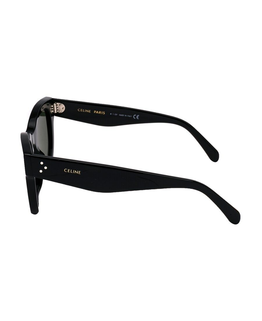 Celine Elliptical Sunglasses In Black