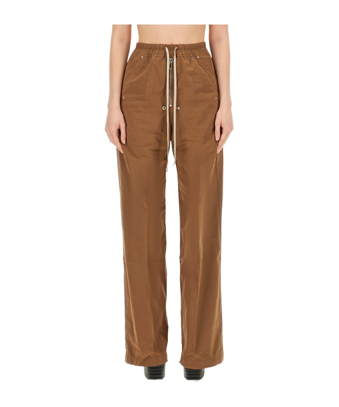 Rick Owens Drkshdw Drkshdw By Rick Owens Woman Pants Brown Size L Cotton In Brown