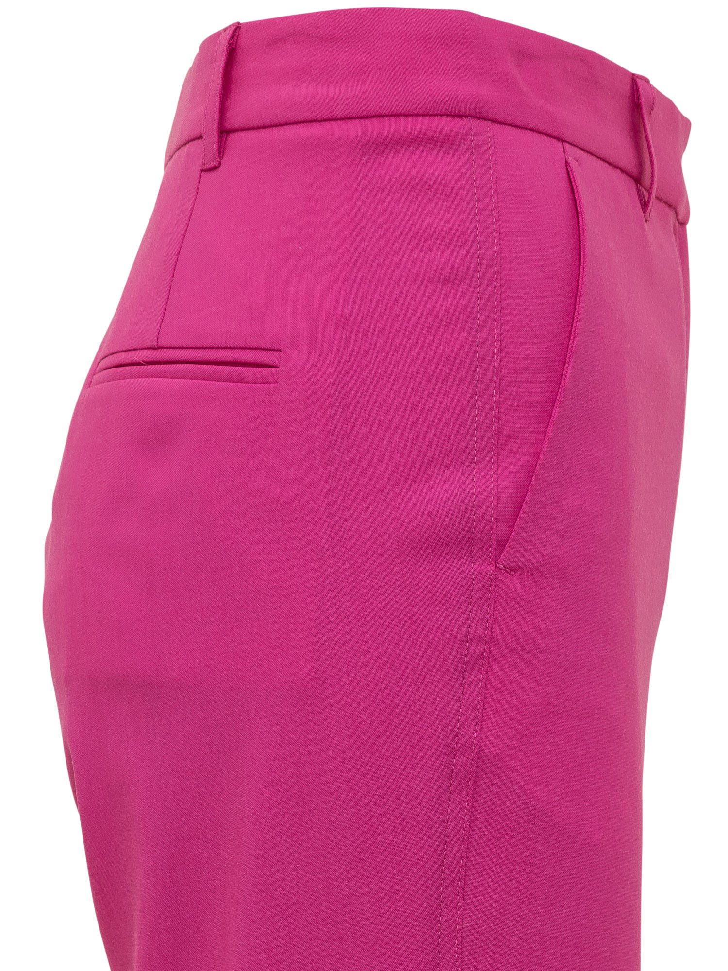 Giuseppe Di Morabito High-waisted Slit-detail Trousers In Pink
