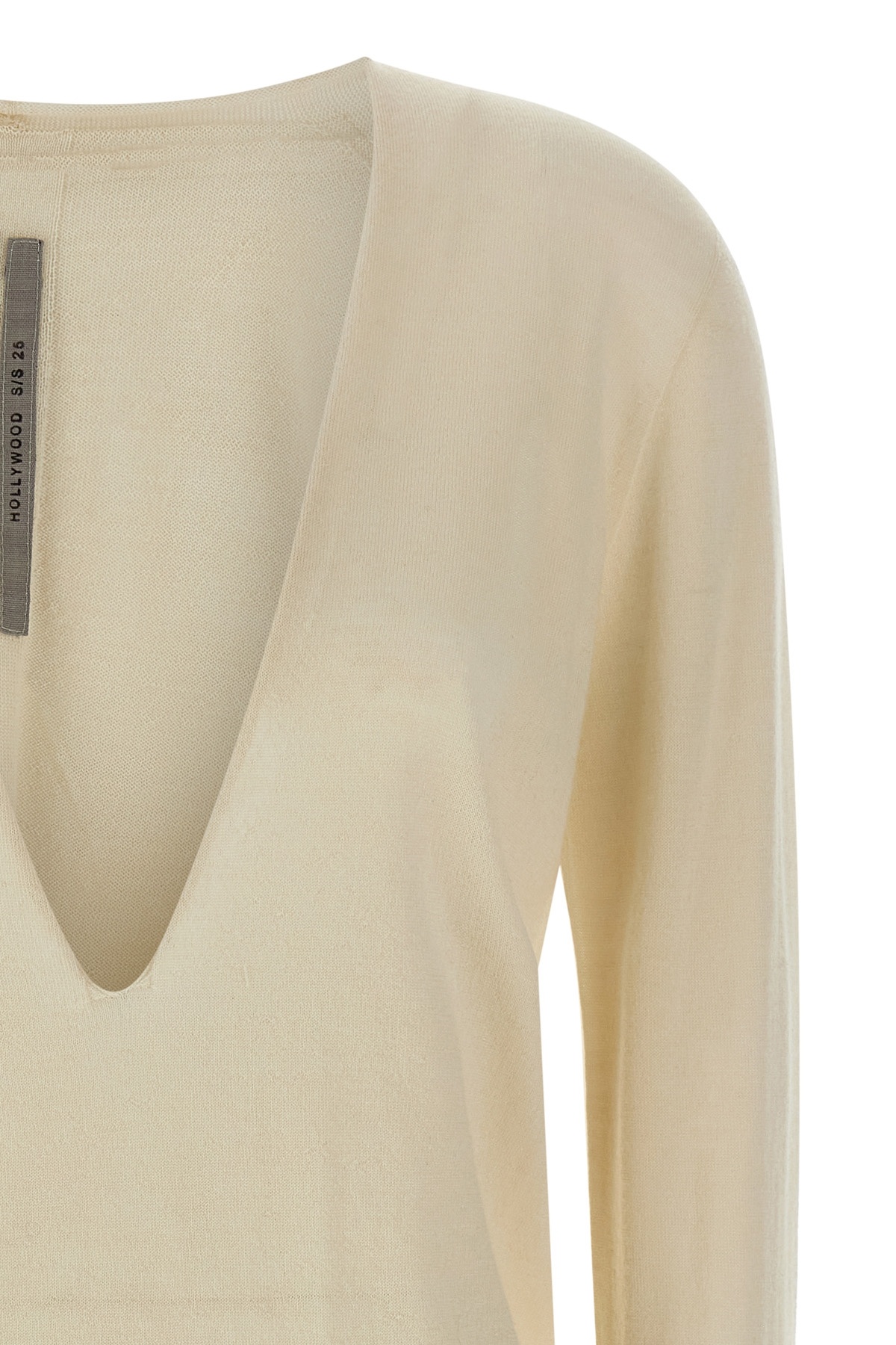 Rick Owens Extreme Sweaters And Cardigans Beige In Neutral