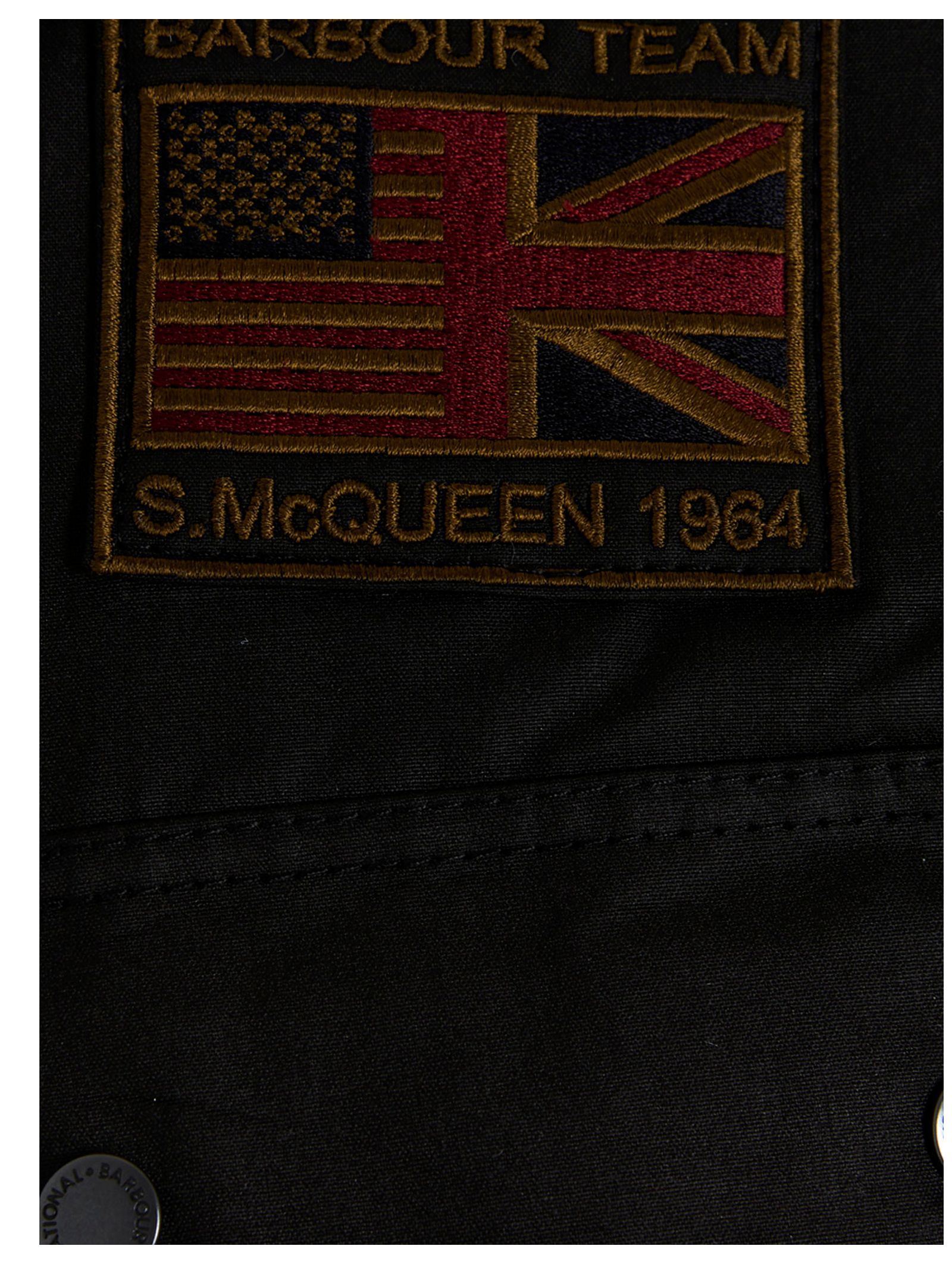 BARBOUR WAX-EFFECT FIELD JACKET