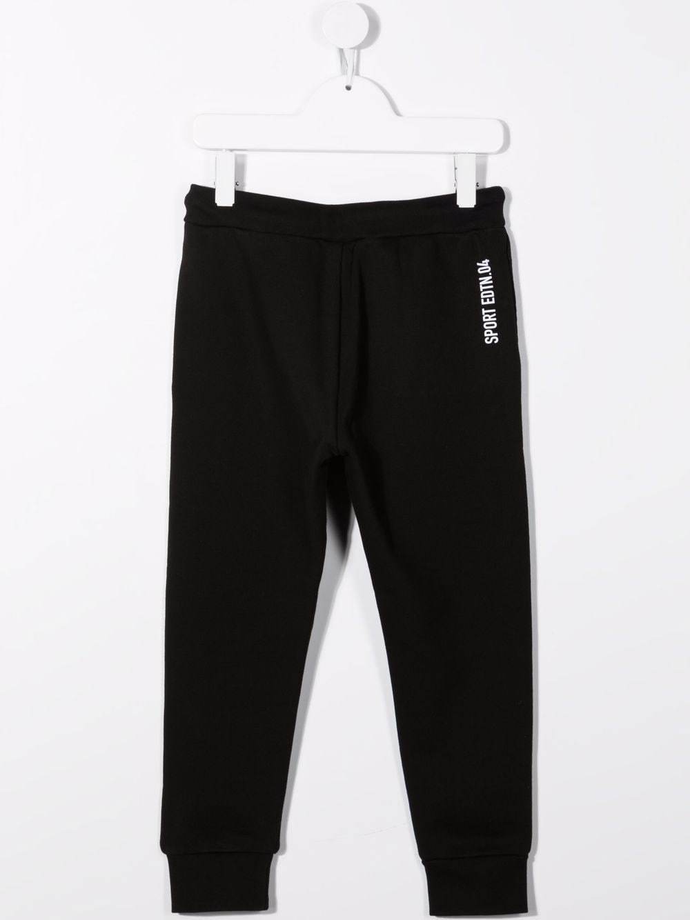 Dsquared2 Sport Edtn. Track Trousers In Black