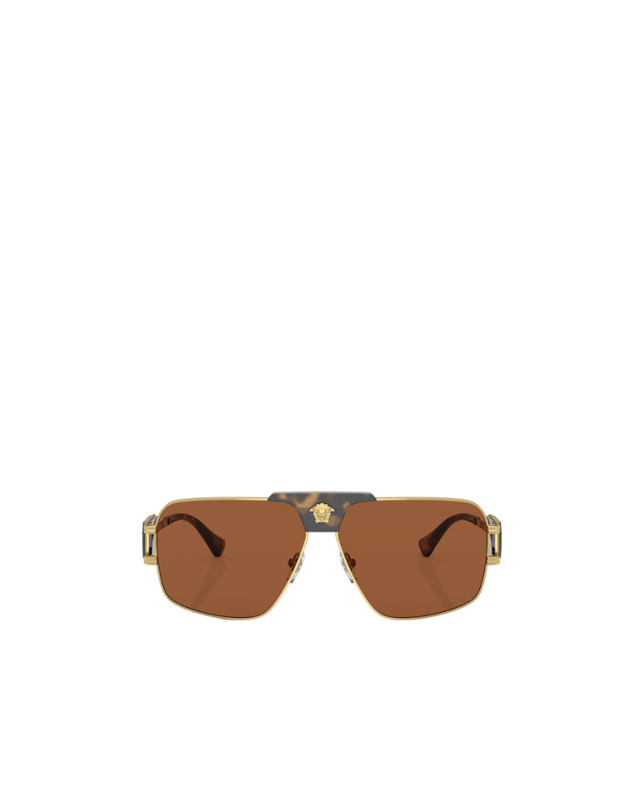 Versace Pilot-frame Tinted Sunglasses