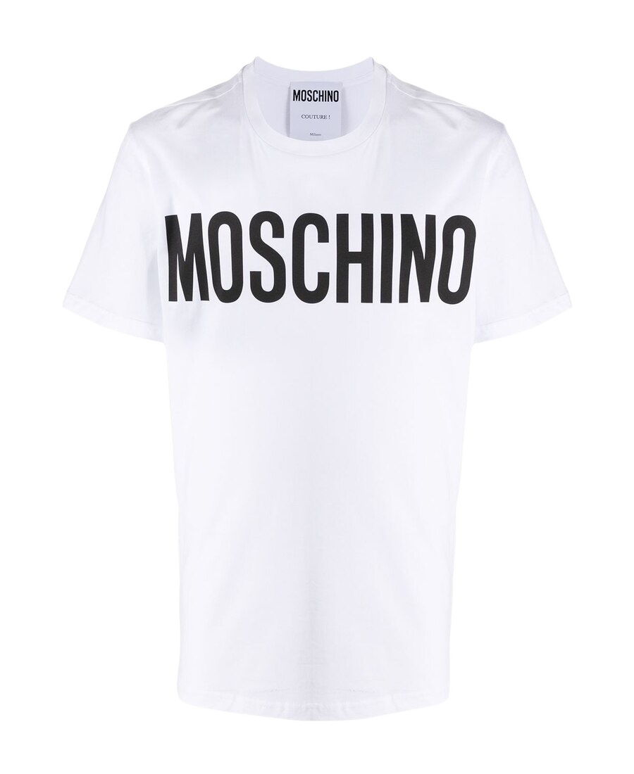 Moschino Crew Neck Short Sleeves T-shirts In White