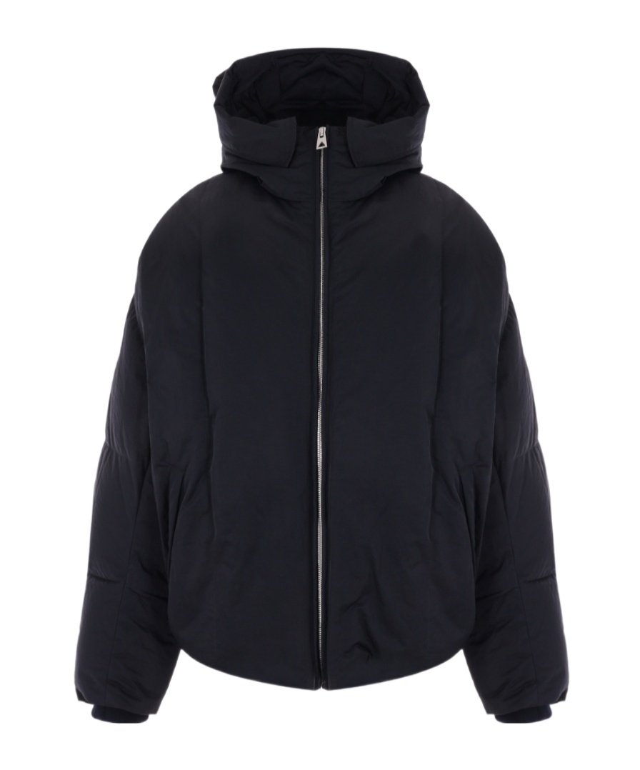 Bottega Veneta Men Down Jacket In Tech In Black