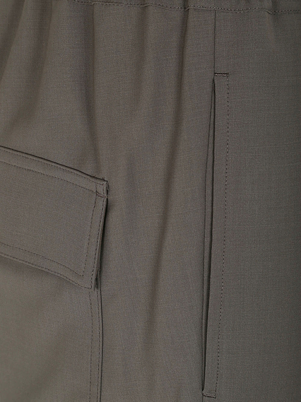 Rick Owens Drawstring-waist Straight-leg Trousers In Green