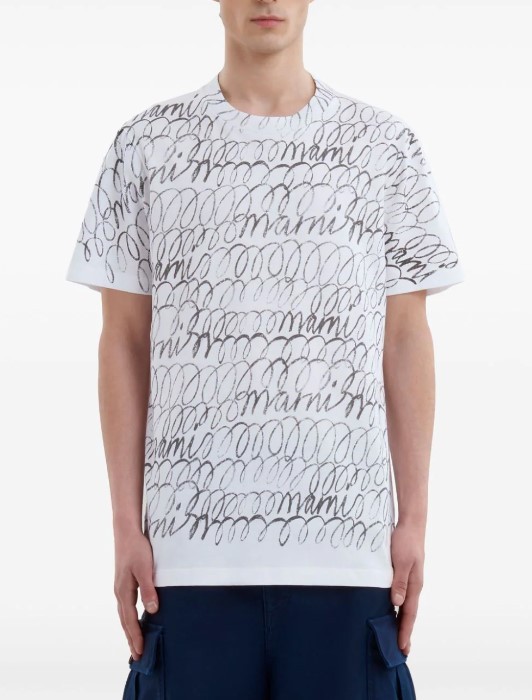 Marni T-shirt In White