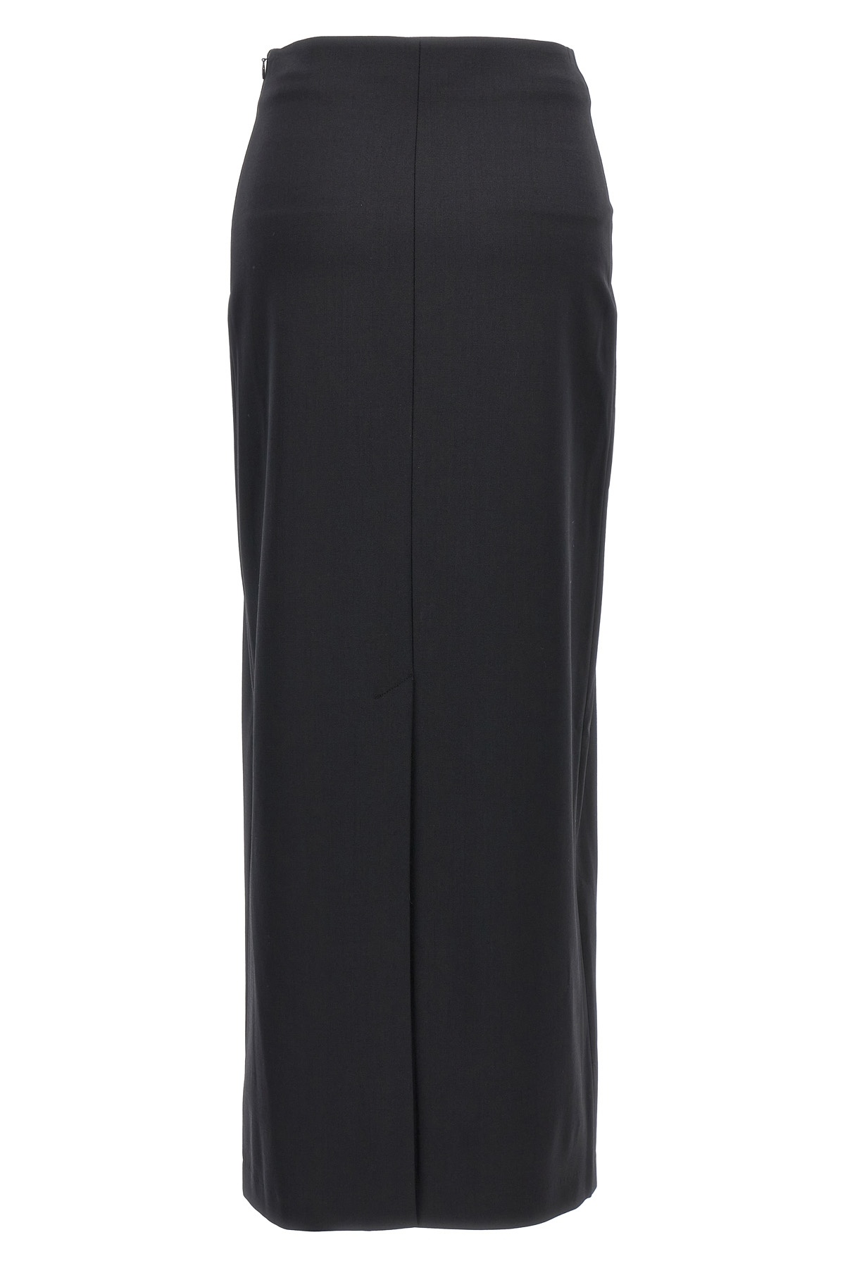 Shop Loulou Studio Samos Skirt In Black