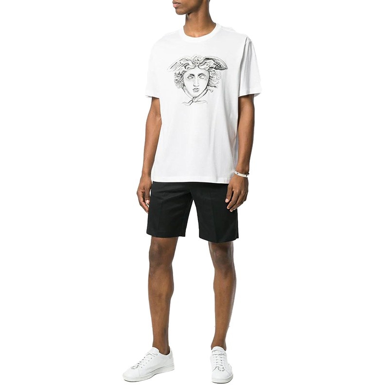 Versace Logo T-shirt In White