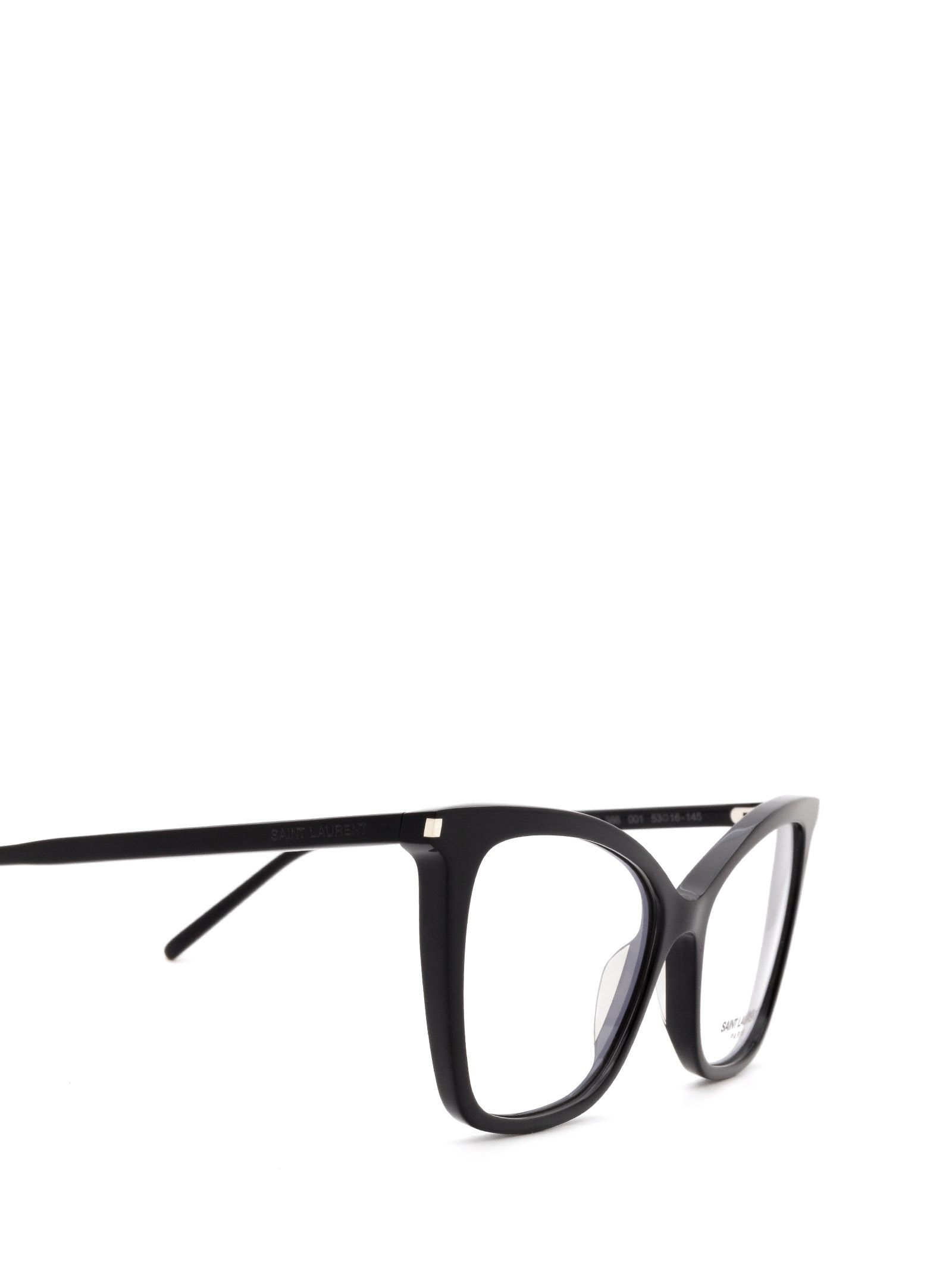 Saint Laurent 386 Cat-eye Optical Glasses In Black