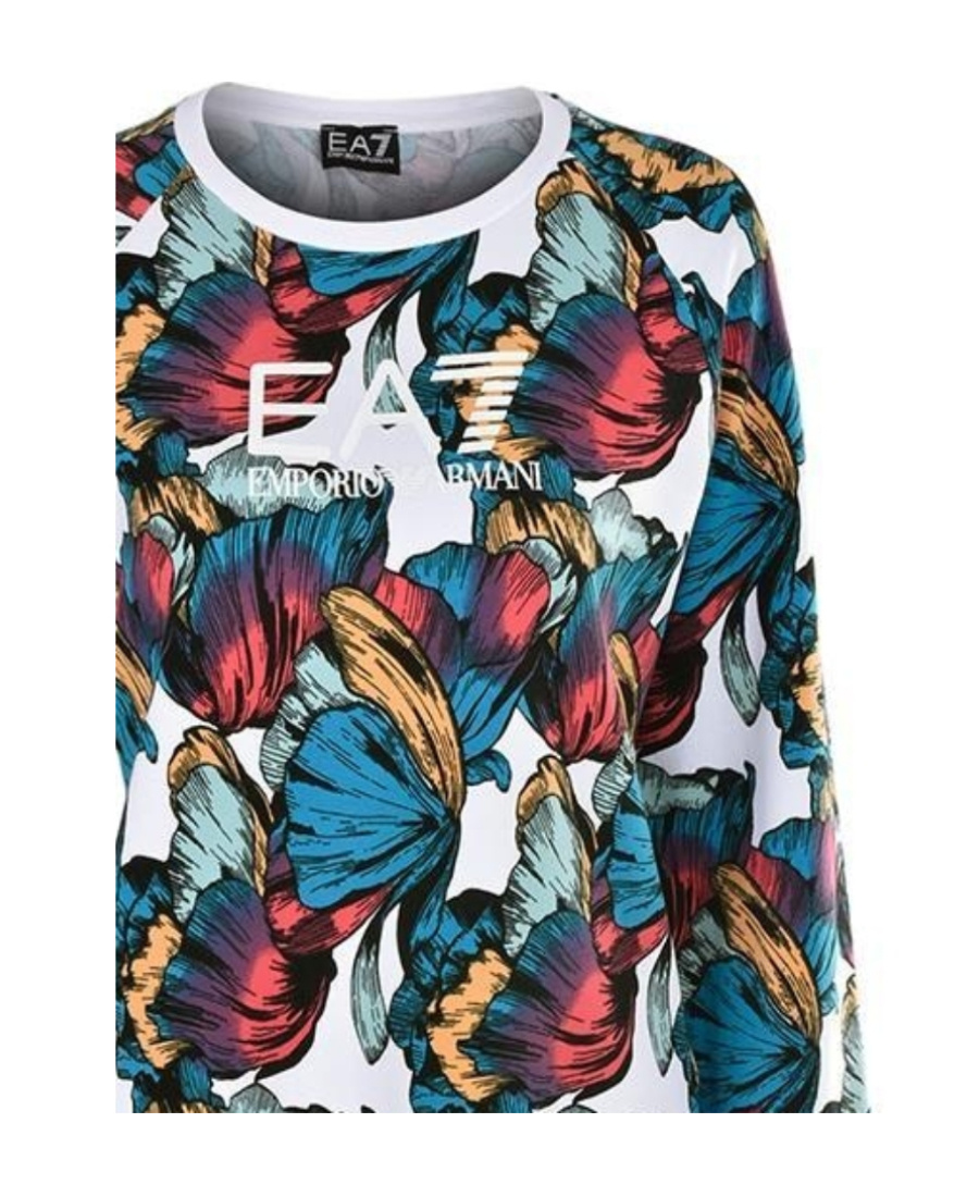 EA7 LOGO PRINTED SWEATER 