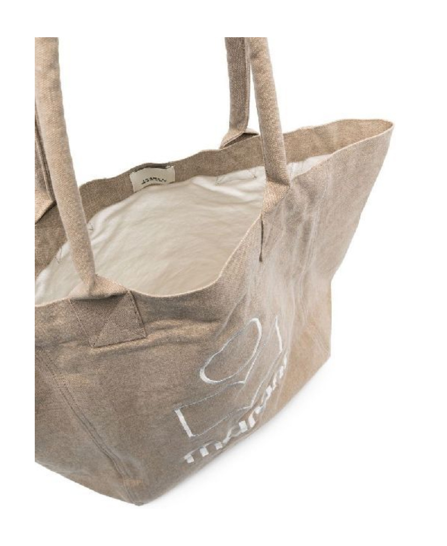 Isabel Marant Double Handle Shoulder Bag In Nude