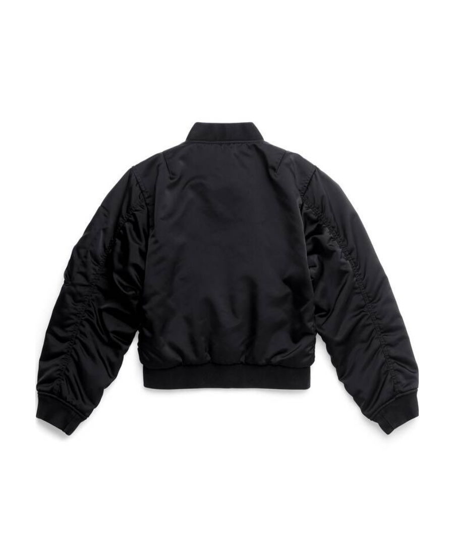 BALENCIAGA BALENCIAGA SHRUNK BOMBER JACKET