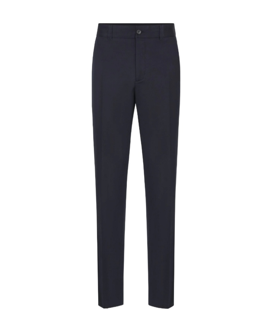 Dior Denim Dress Trousers In Black