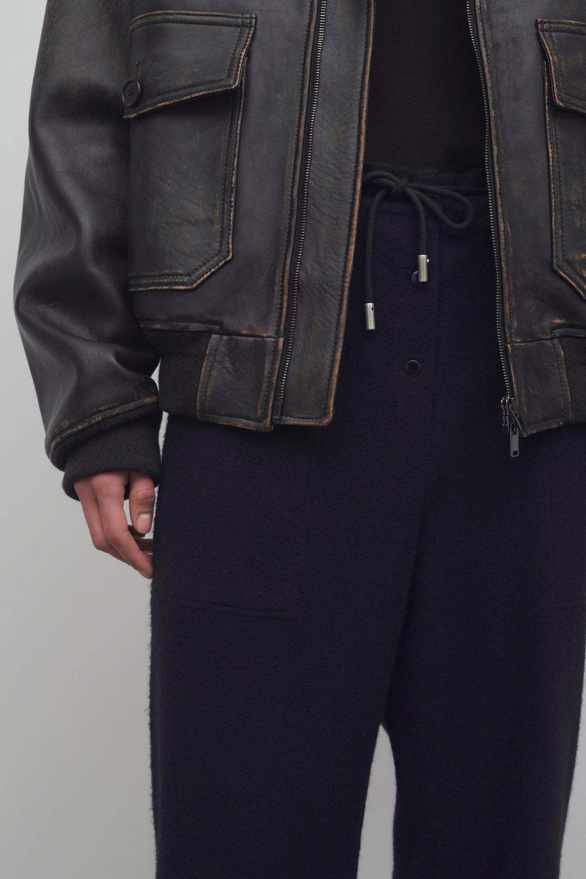 THE ROW BELT-LOOP CASUAL PANTS