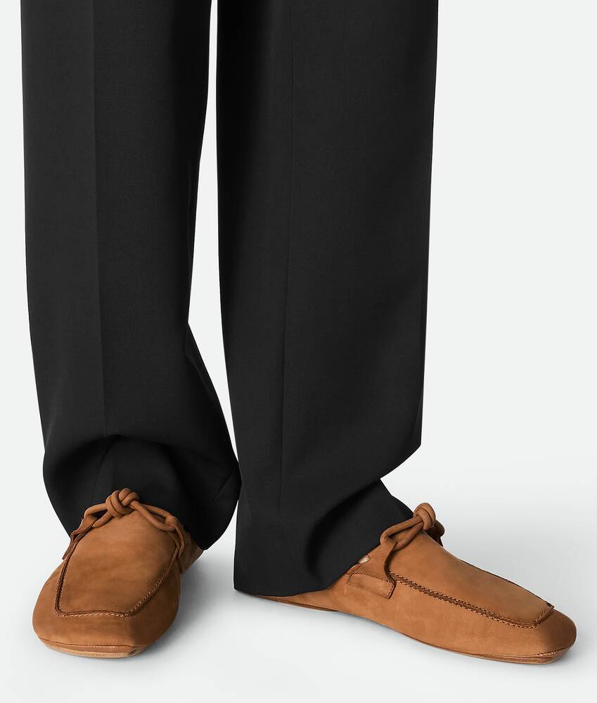 Bottega Veneta Daddy Loafers In Beige