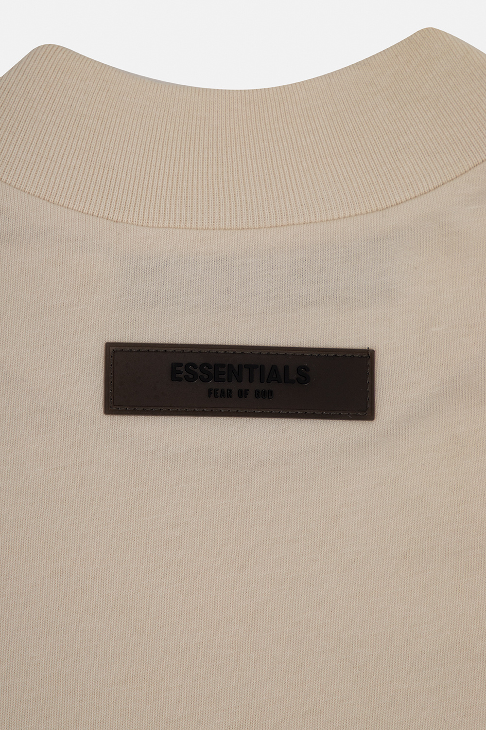 Essentials Logo T-shirt In Nude