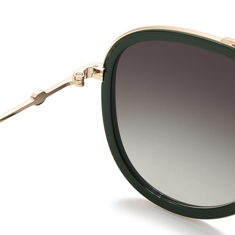 Gucci Aviator Shaped Sunglasses In Multicolor