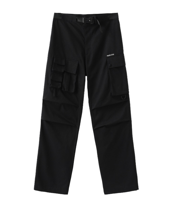 Marissa Chiara Black Button Overalls In Black
