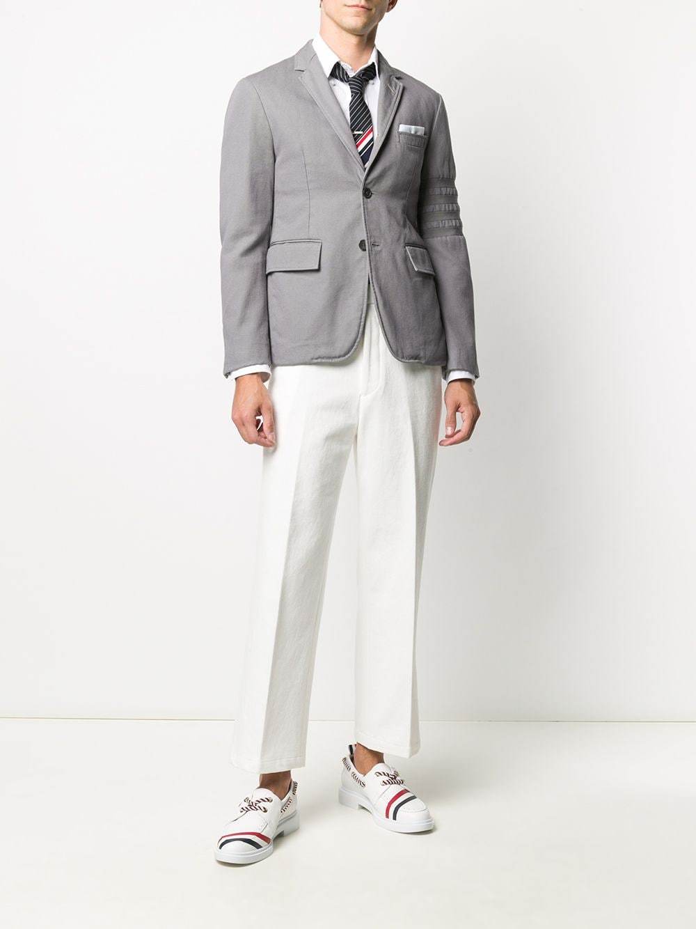 THOM BROWNE 4-BAR SINGLE-BREASTED BLAZER