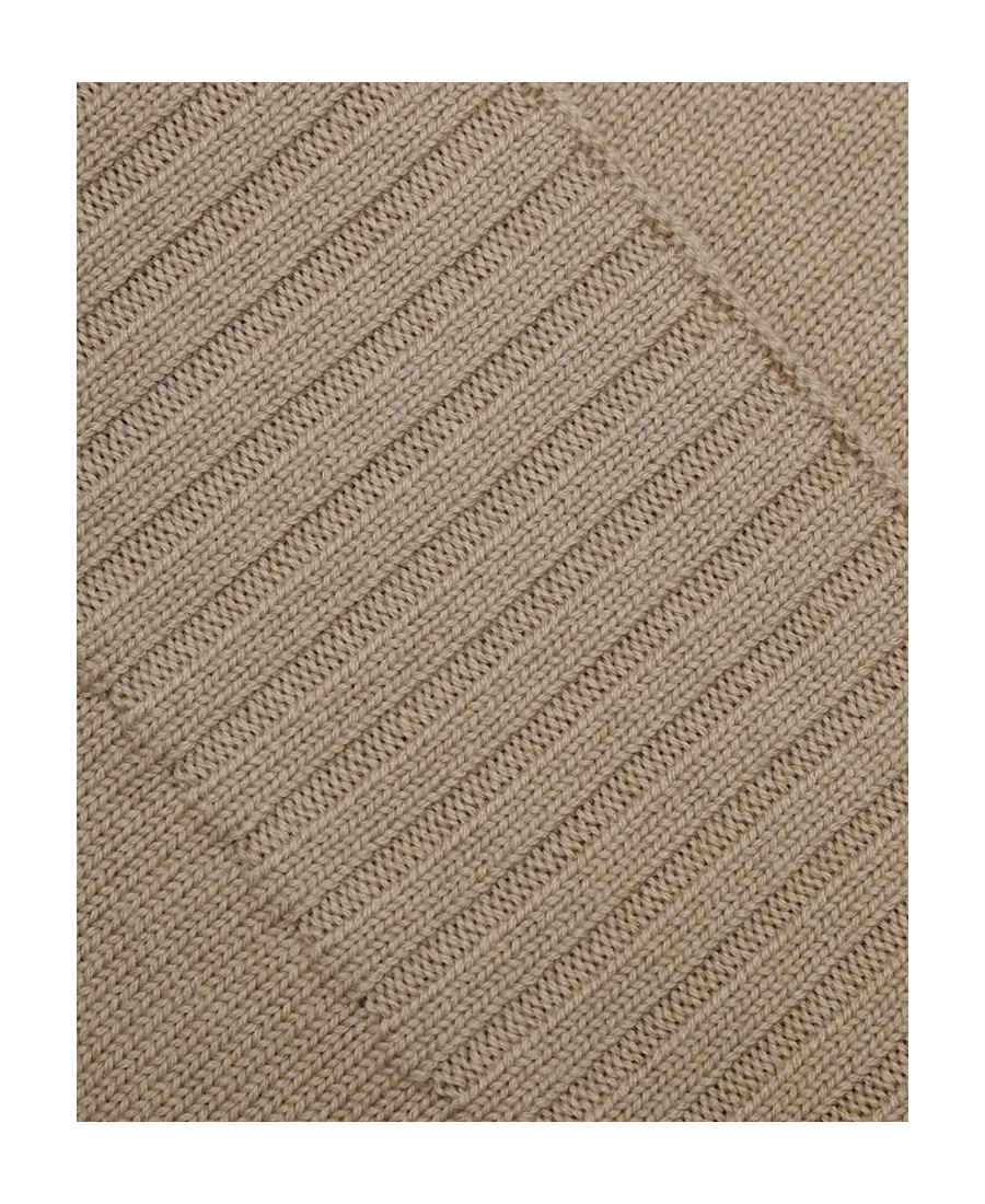 Max Mara Round Neck Knitted Cardigan In Brown