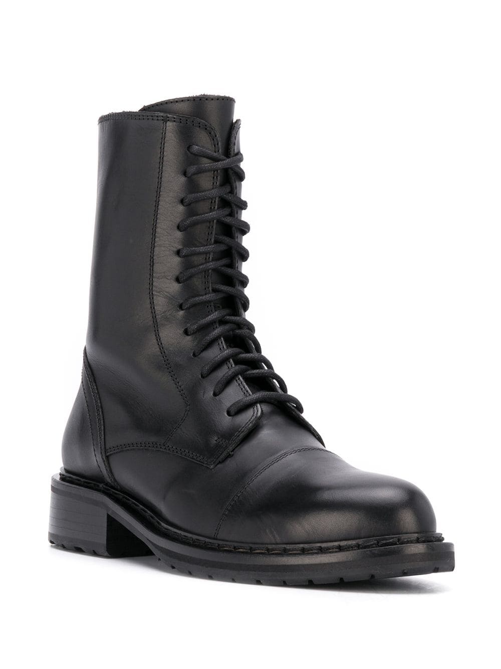 Ann Demeulemeester Zipper Boots In Black