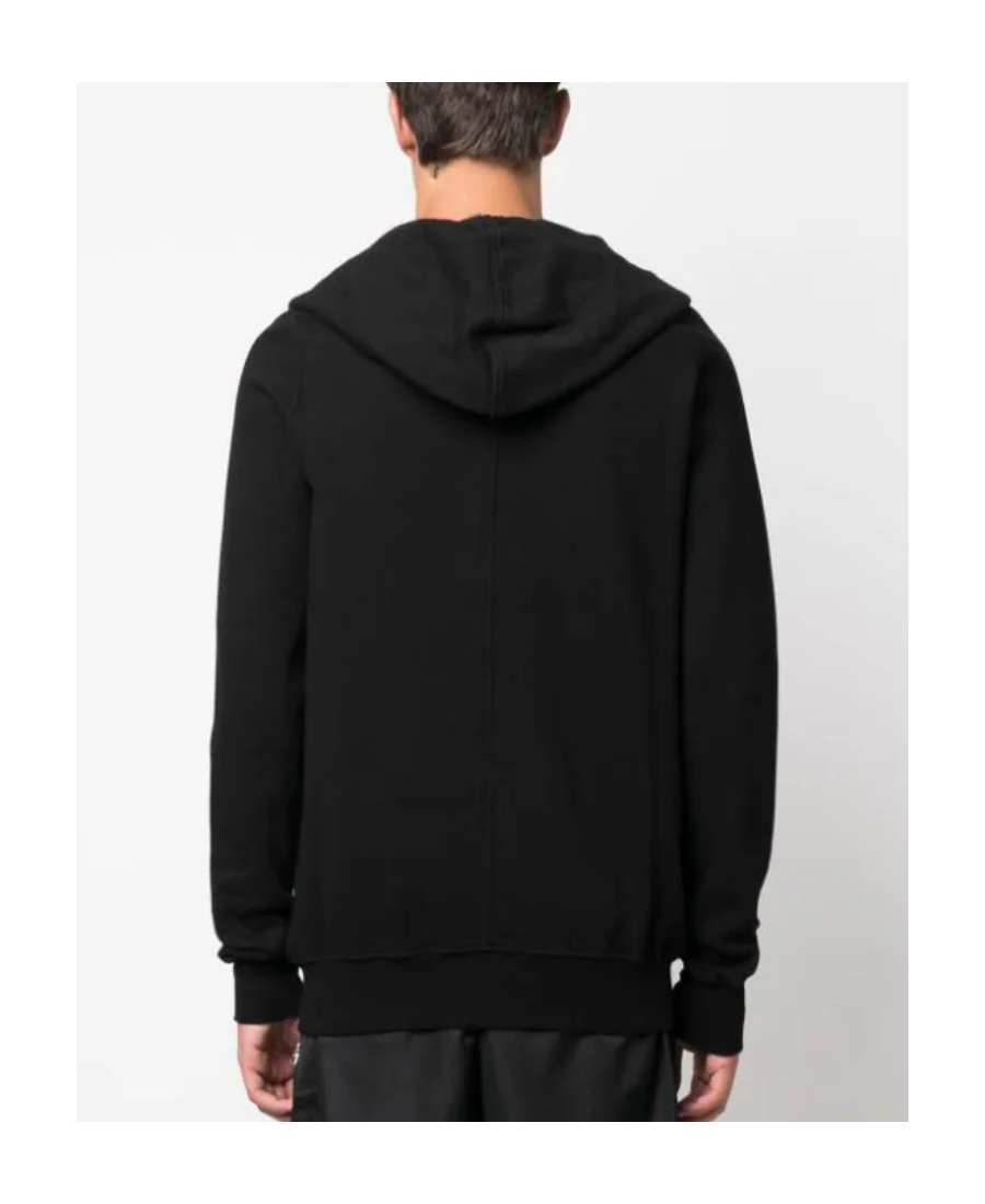Rick Owens Drkshdw Mens Black Jumbo Gimp Relaxed-fit Cotton-jersey Hoody In Black