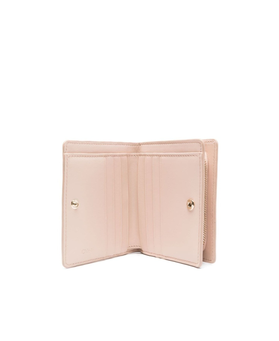 Chloé Chloe É Sense Compact Wallet In Nude