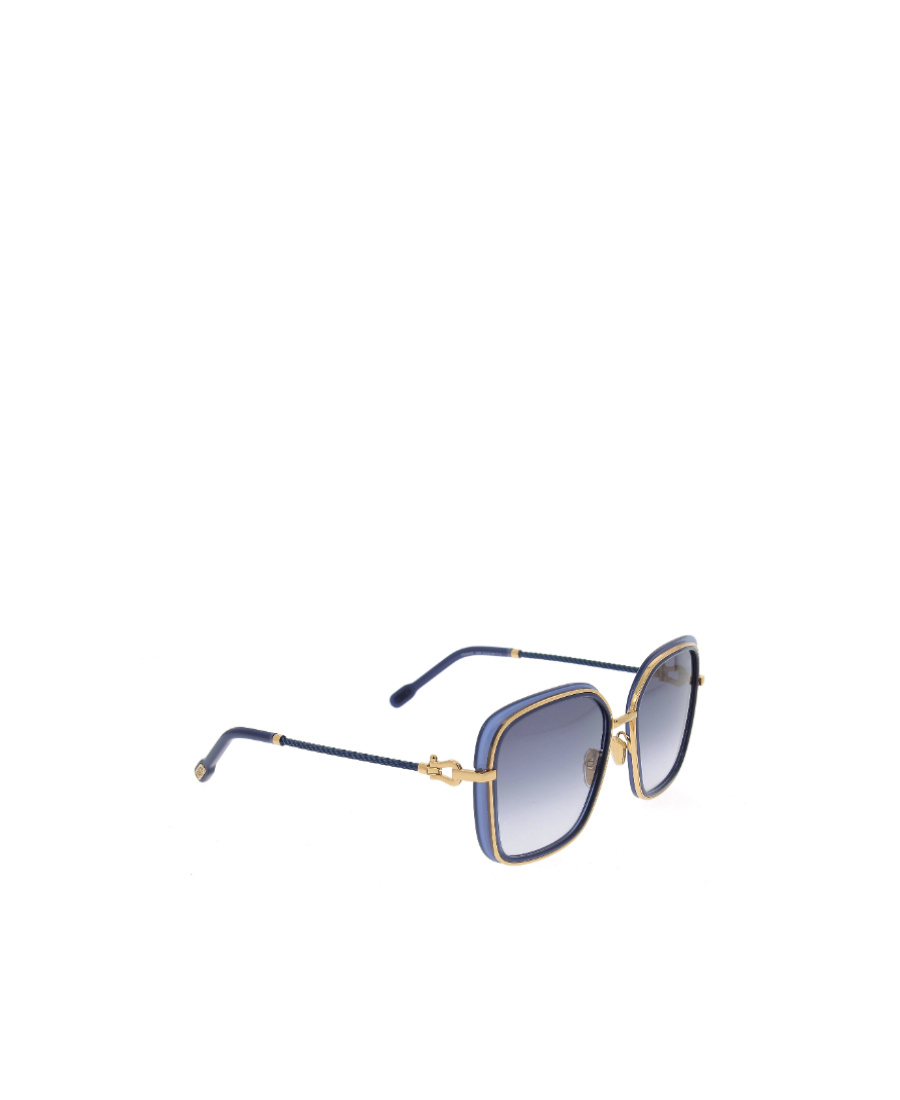 Fred Logo Sunglasses In Blue