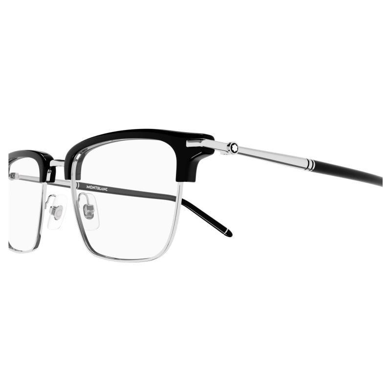 Montblanc Square-frame Glasses In White