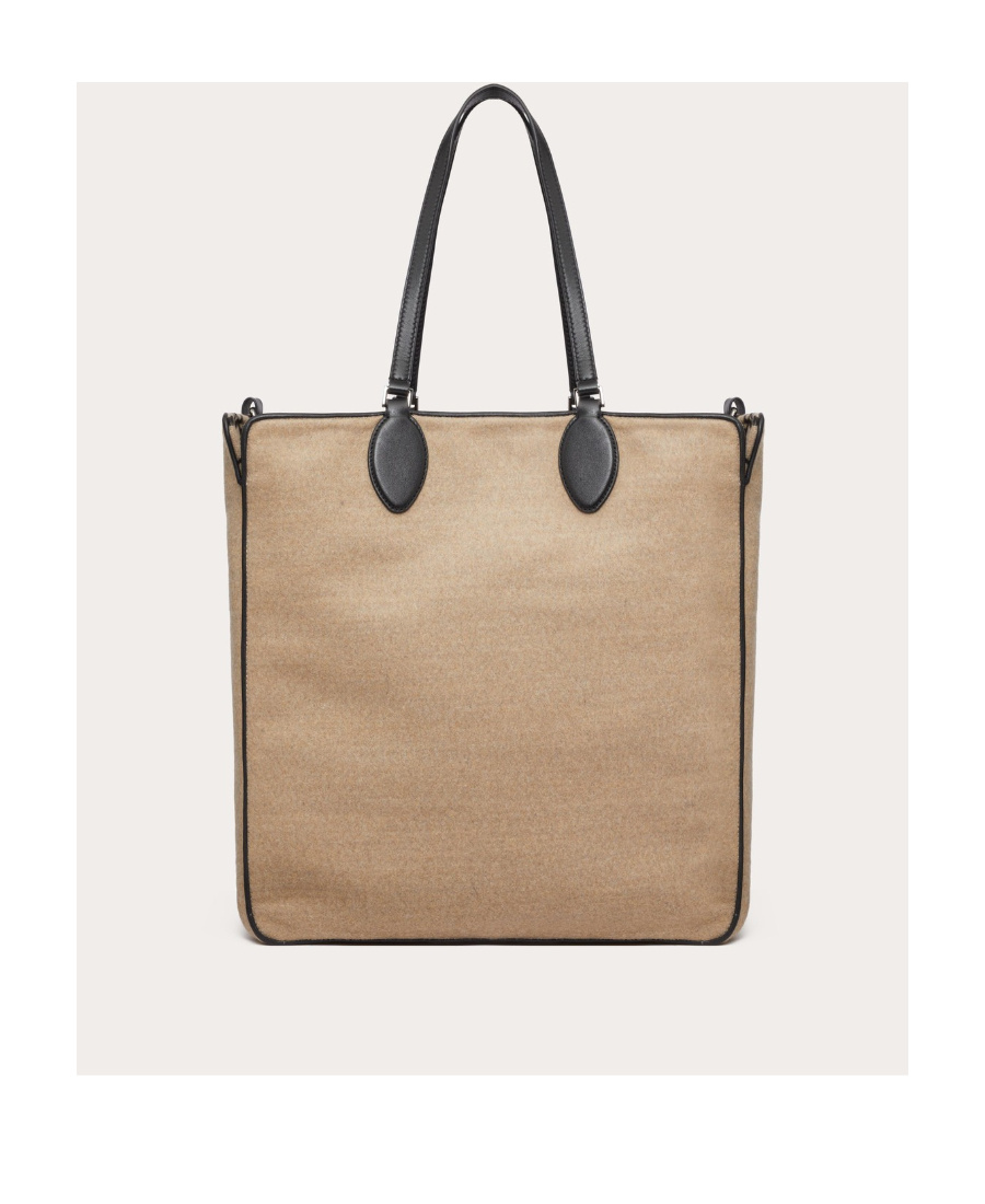 Valentino Garavani Toile Iconographe Reversible Tote Bag Men In Nude