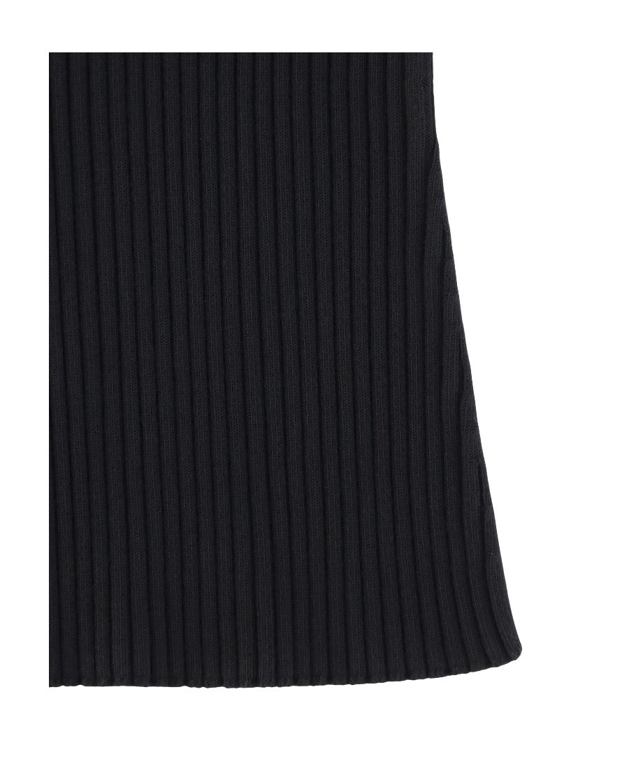 Alyx Buckle Stretch Viscose Knit Top In Black