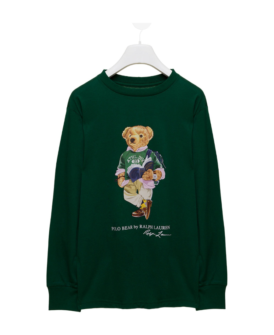 POLO RALPH LAUREN POLO BEAR LONG-SLEEVE T-SHIRT