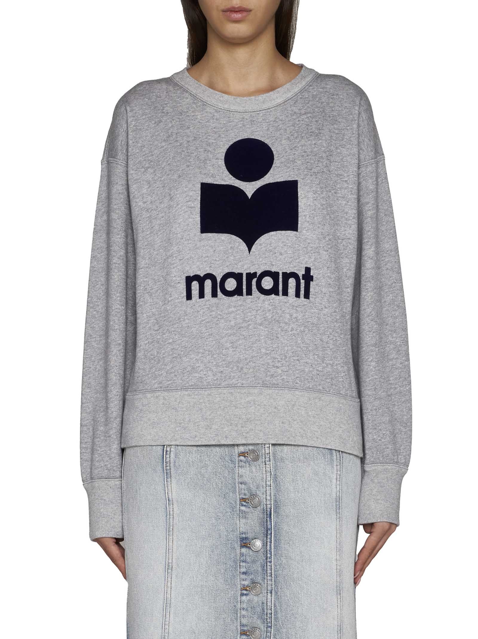 Shop Isabel Marant Étoile Mobyli Sweatshirt In White