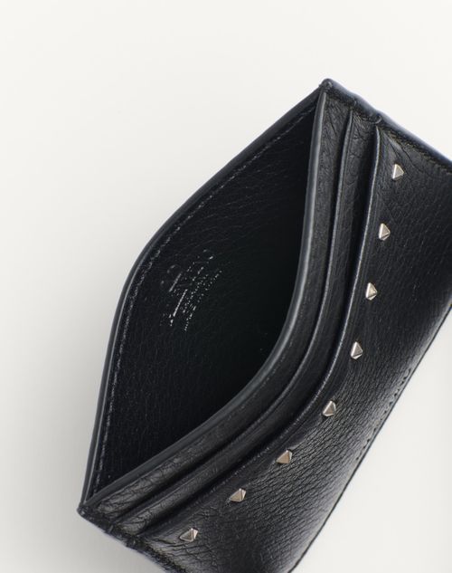 Valentino Rivet Card In Black