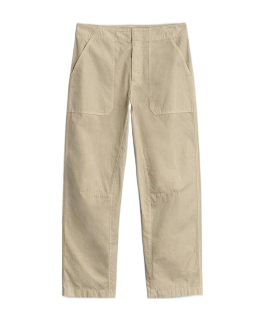 Rag & Bone Belt-loop Casual Pants In Nude