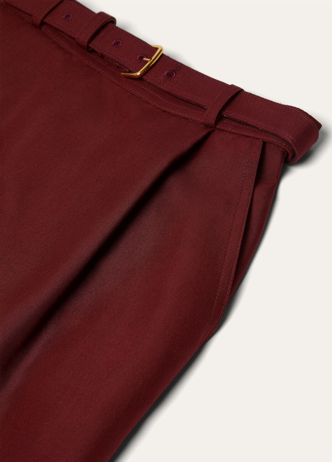 Loro Piana Emilia Women's Skirt In Dark Chestnut