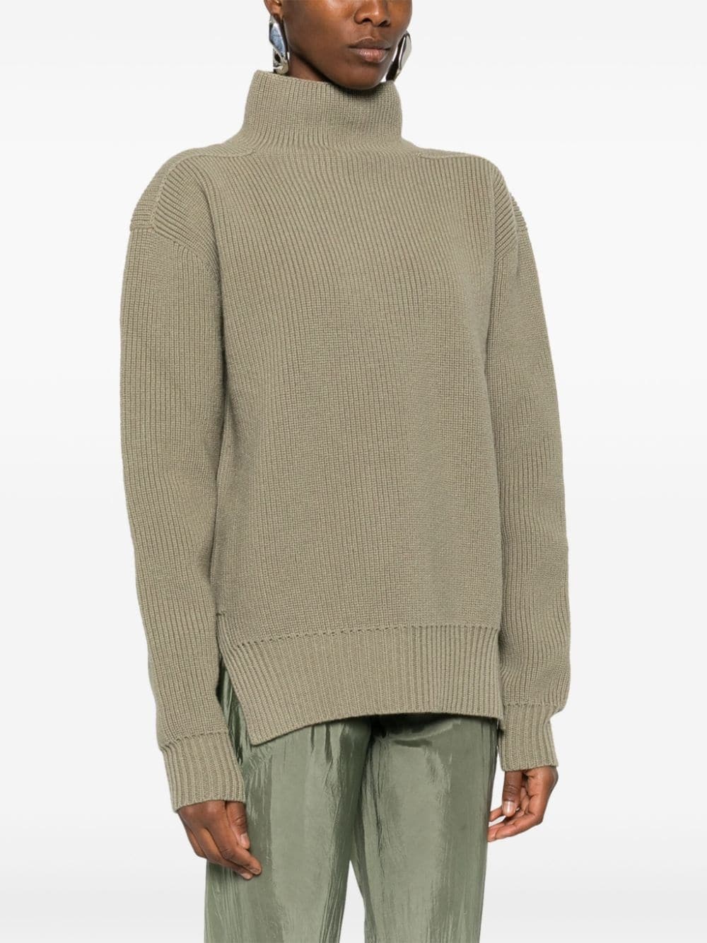 Rick Owens Fisherman Tabard Jumper In Nude