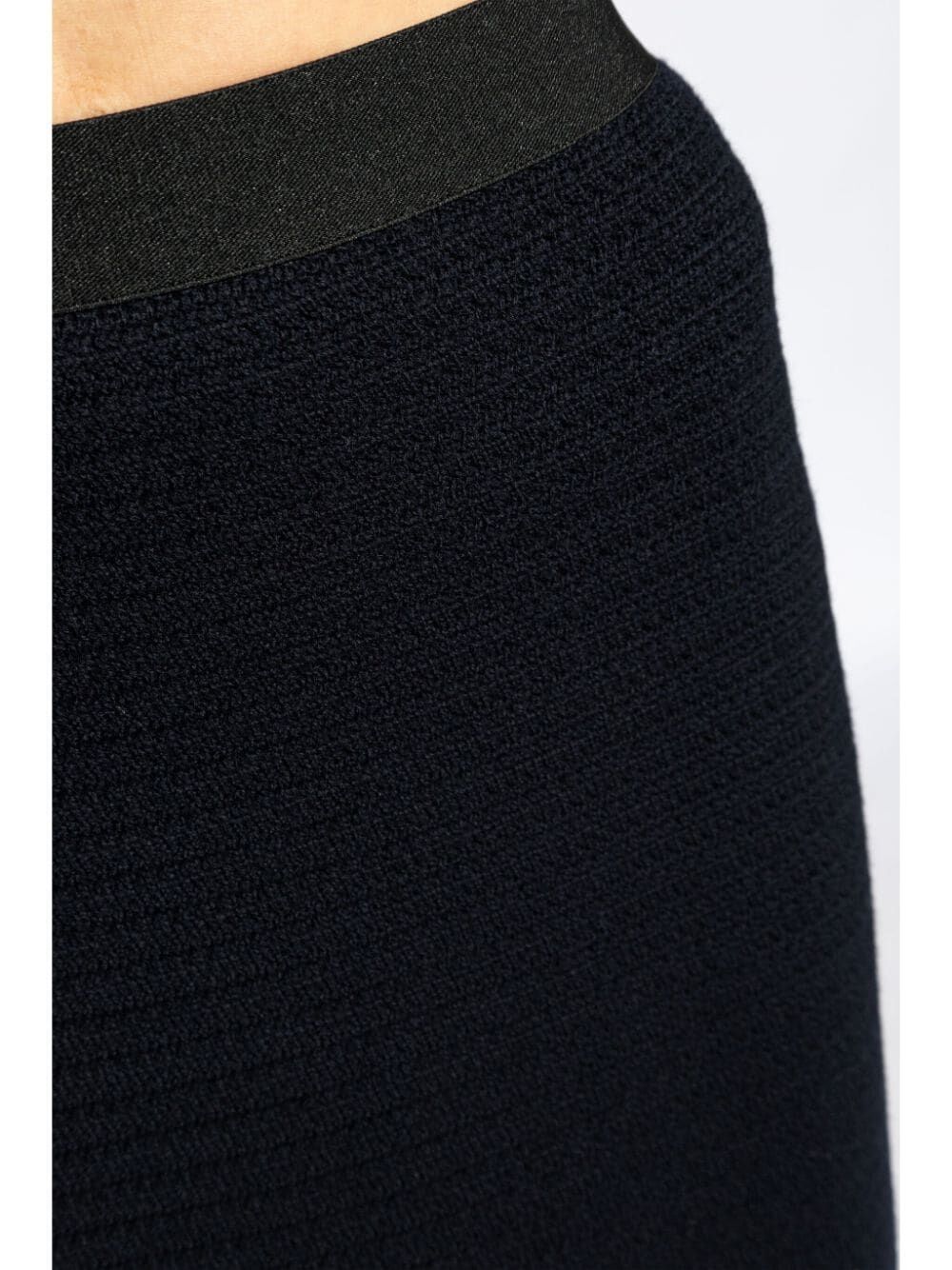 Fabiana Filippi Elastic Waist Skirt In Black