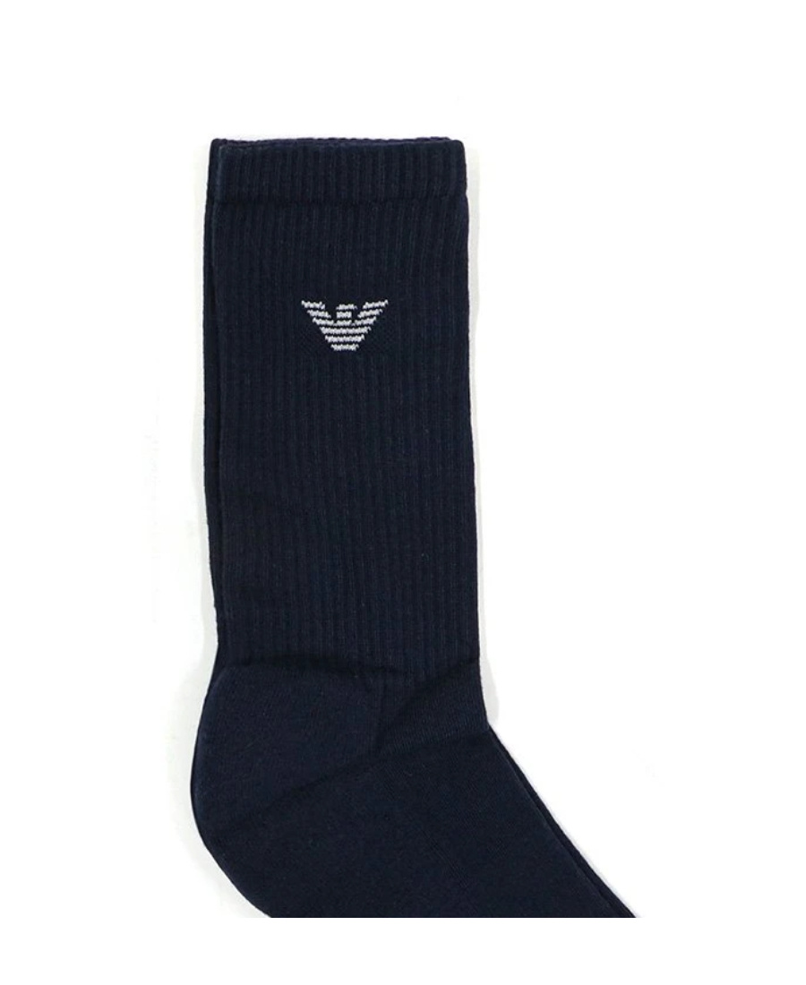 EMPORIO ARMANI LOGO KNITTED SOCKS