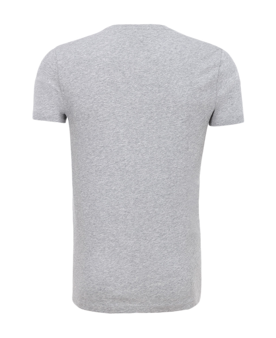 Hugo Boss Logo Details T-shirt In Gray