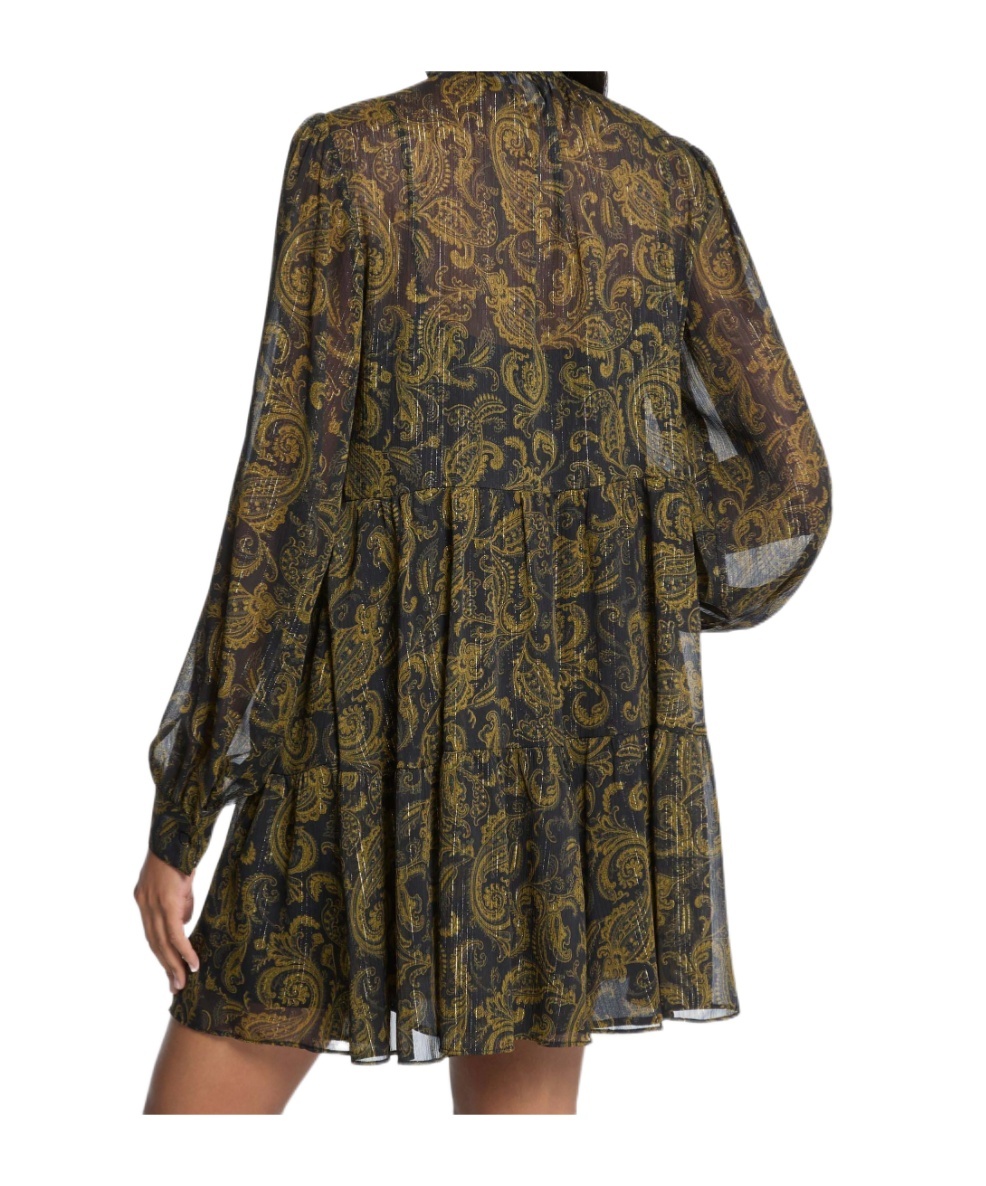 Michael Kors Printed Shirt Dress In Multi